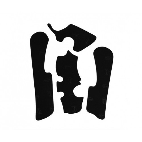 PROTEÇÕES DE CHASSIS GOMA DE BORRACHA VIBRAM KTM 2009 - 2015 (TODOS OS MODELOS) - PRETO